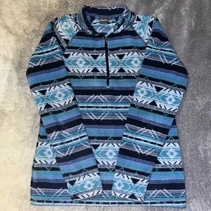 Eddie Bauer Women’s Quest Fleece 1/4-Zip
Extra Small
Blue Aztec Print